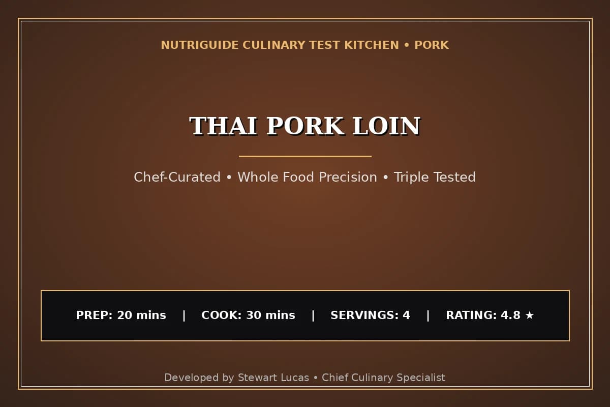 Thai Pork Loin