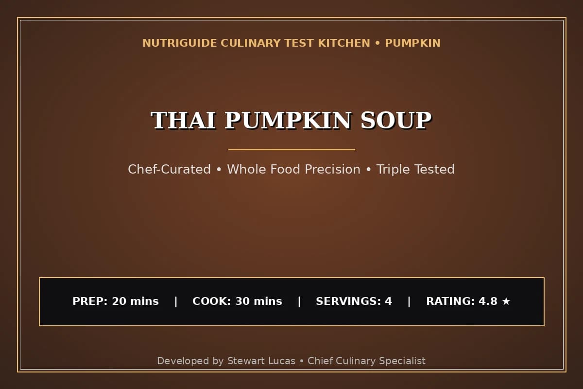 Thai Pumpkin Soup