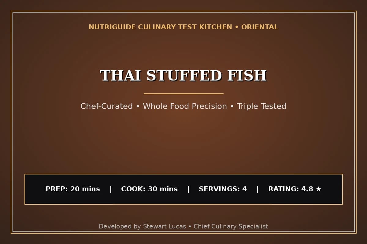 Thai Stuffed Fish
