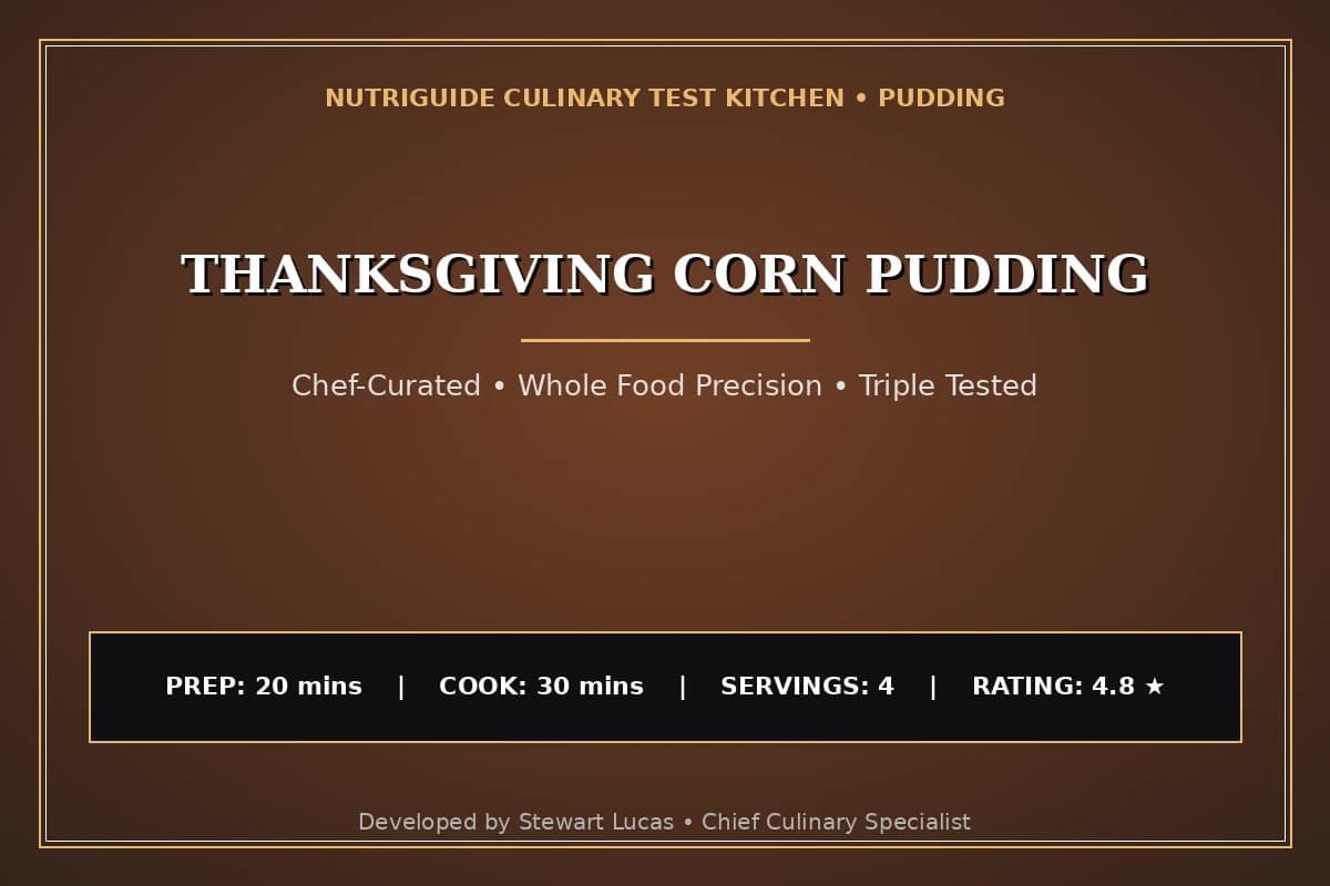 Thanksgiving Corn Pudding
