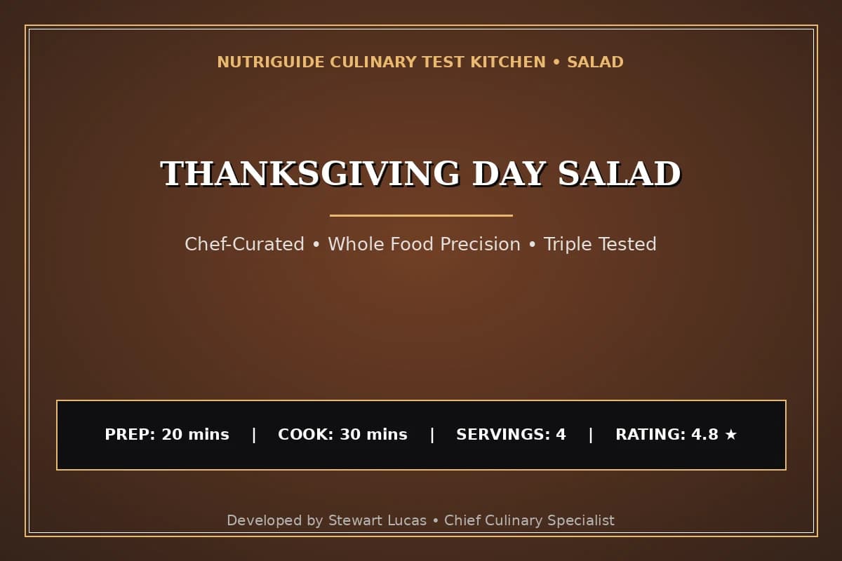 Thanksgiving Day Salad