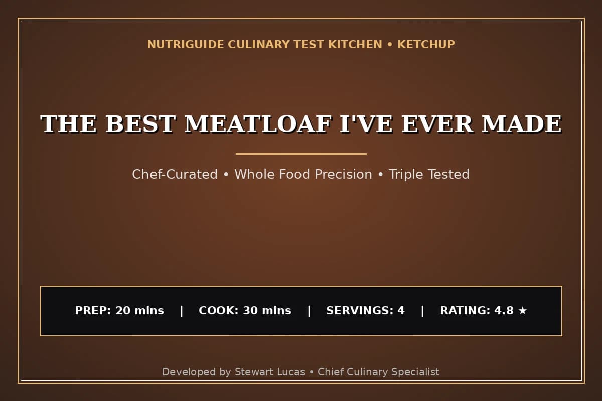 The Best Meatloaf I'Ve Ever Made