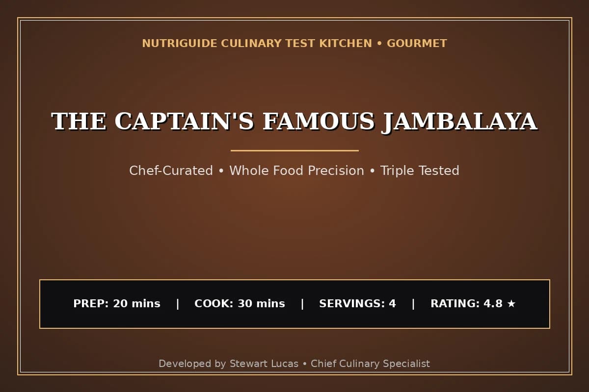 The Captain'S Famous Jambalaya