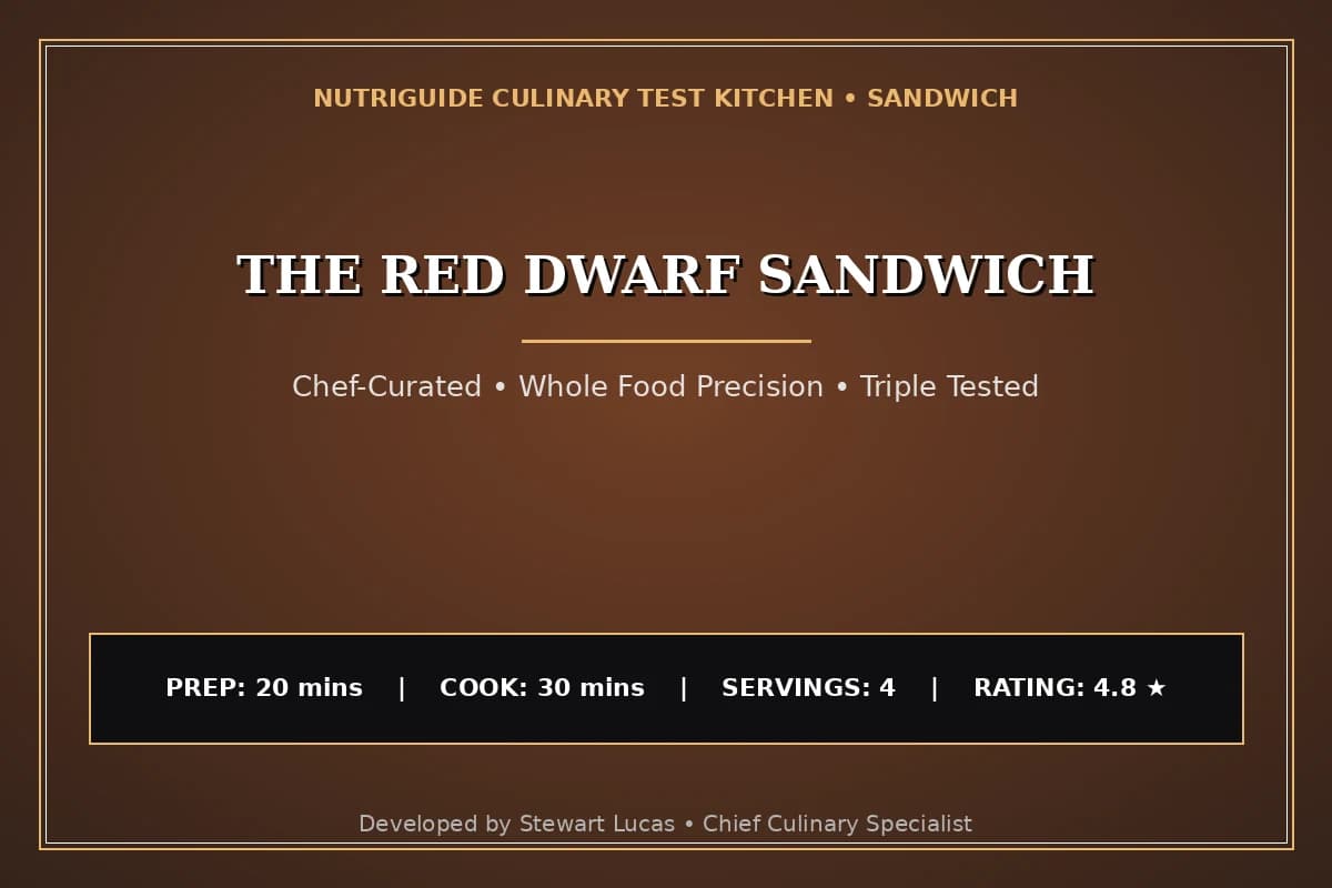 The Red Dwarf Sandwich