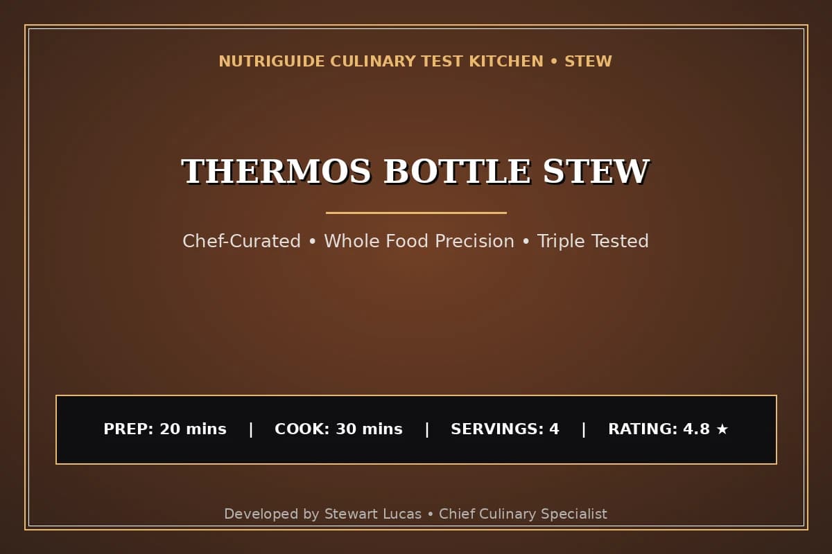 Thermos Bottle Stew