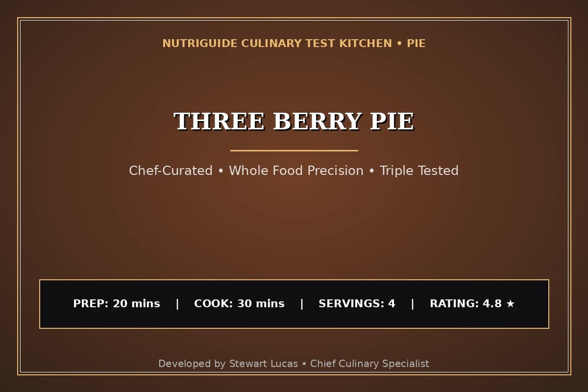 Three Berry Pie