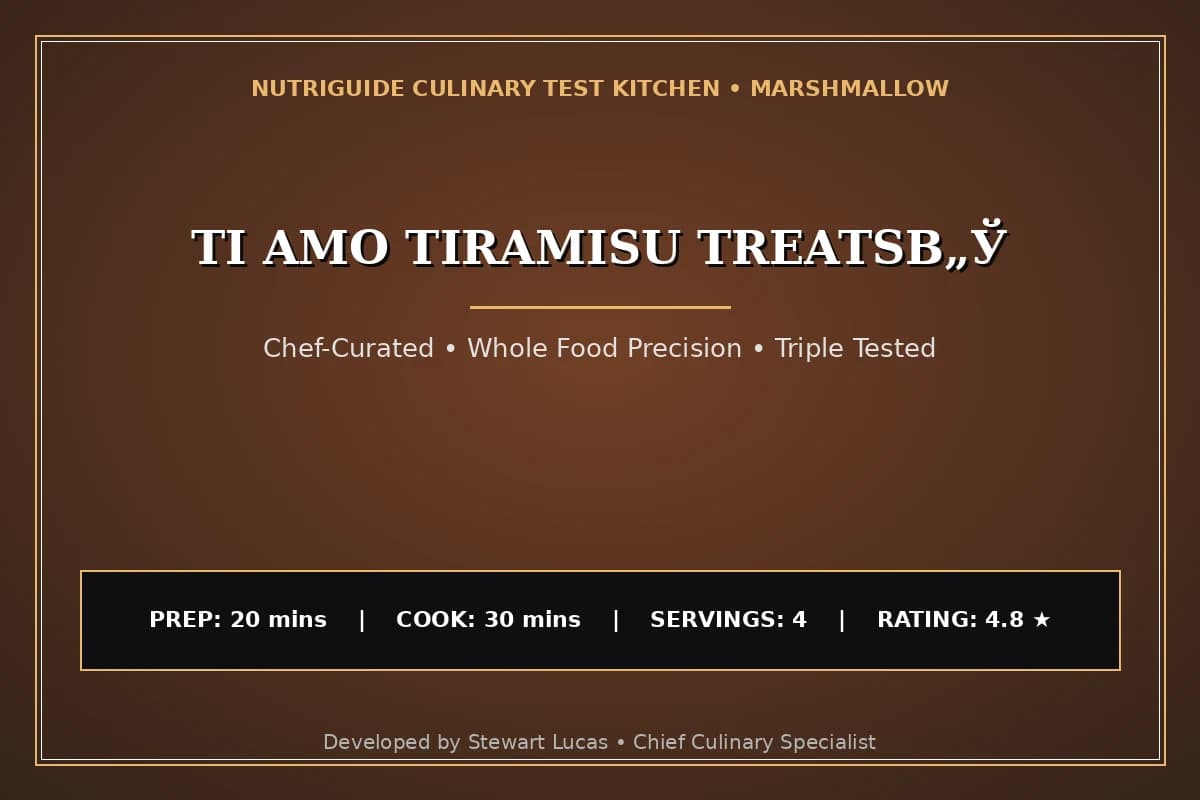 Ti Amo Tiramisu Treatsв„Ў