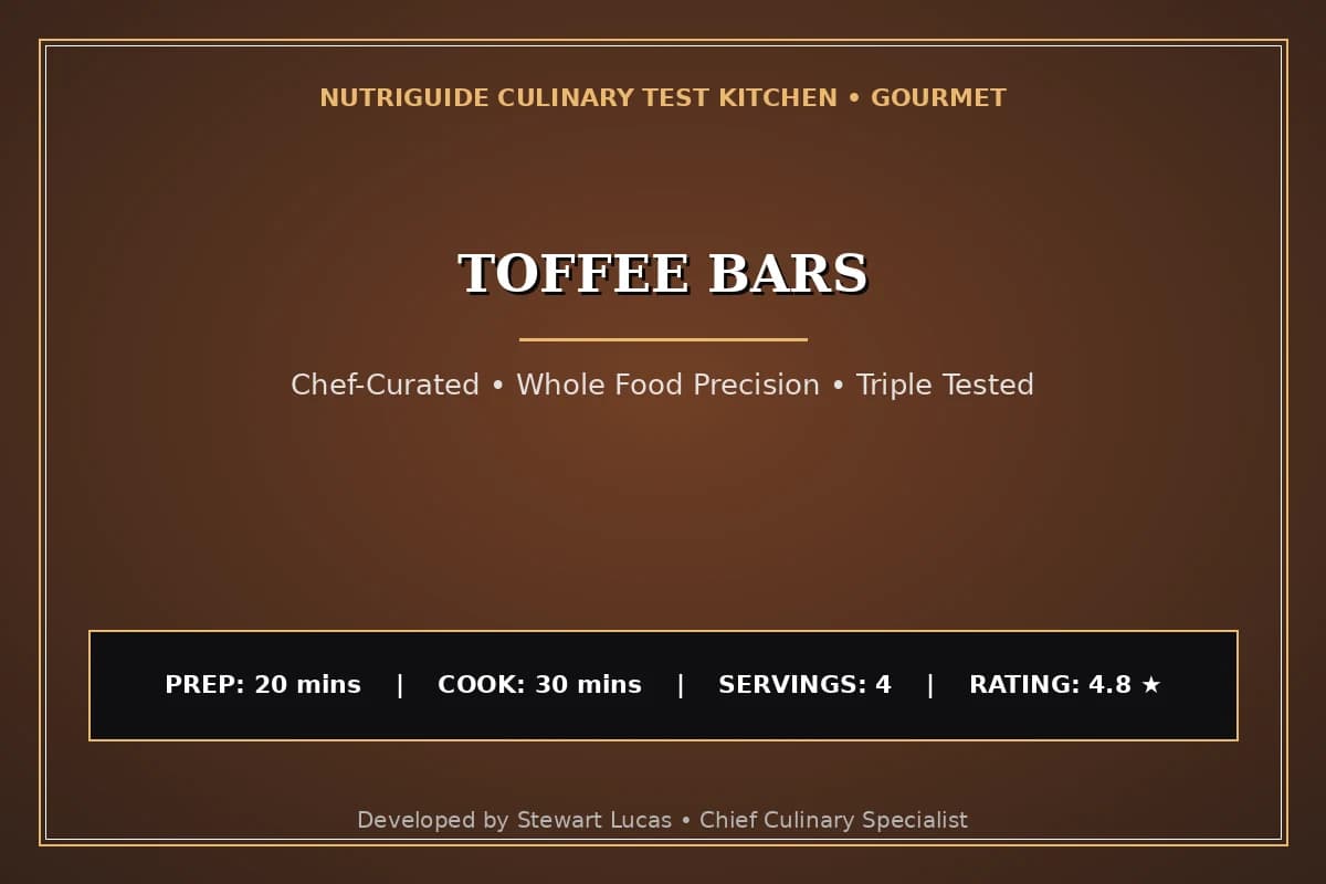 Toffee Bars