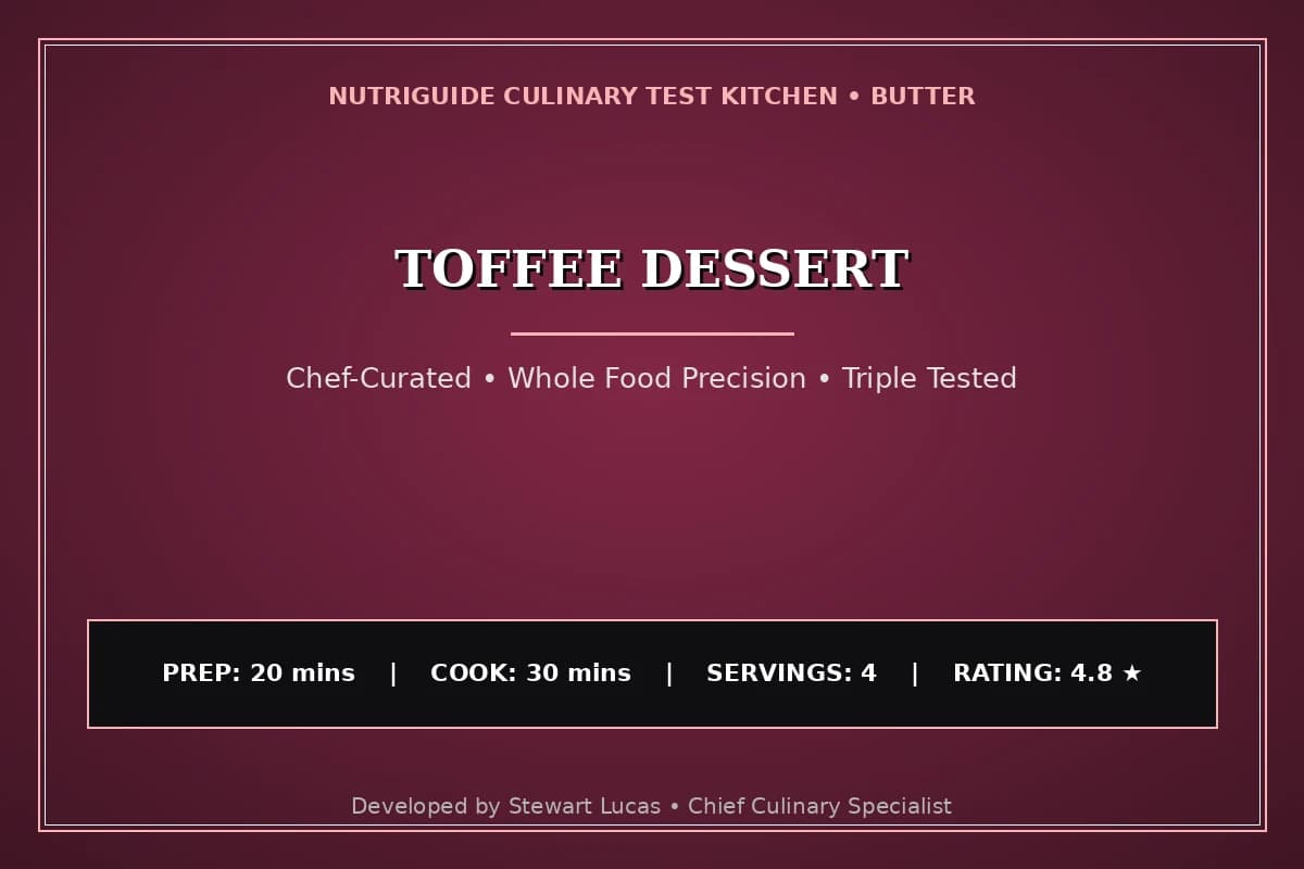 Toffee Dessert