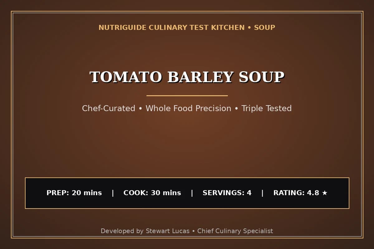 Tomato Barley Soup