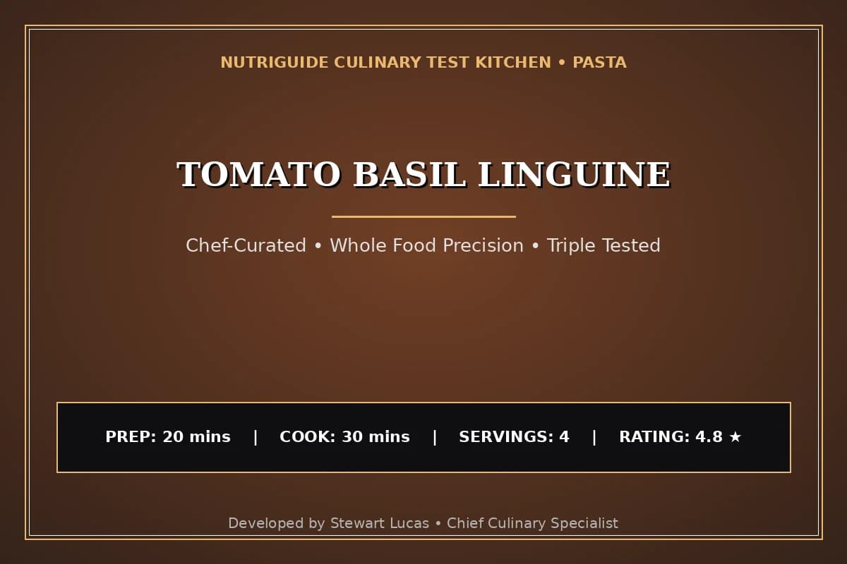Tomato Basil Linguine