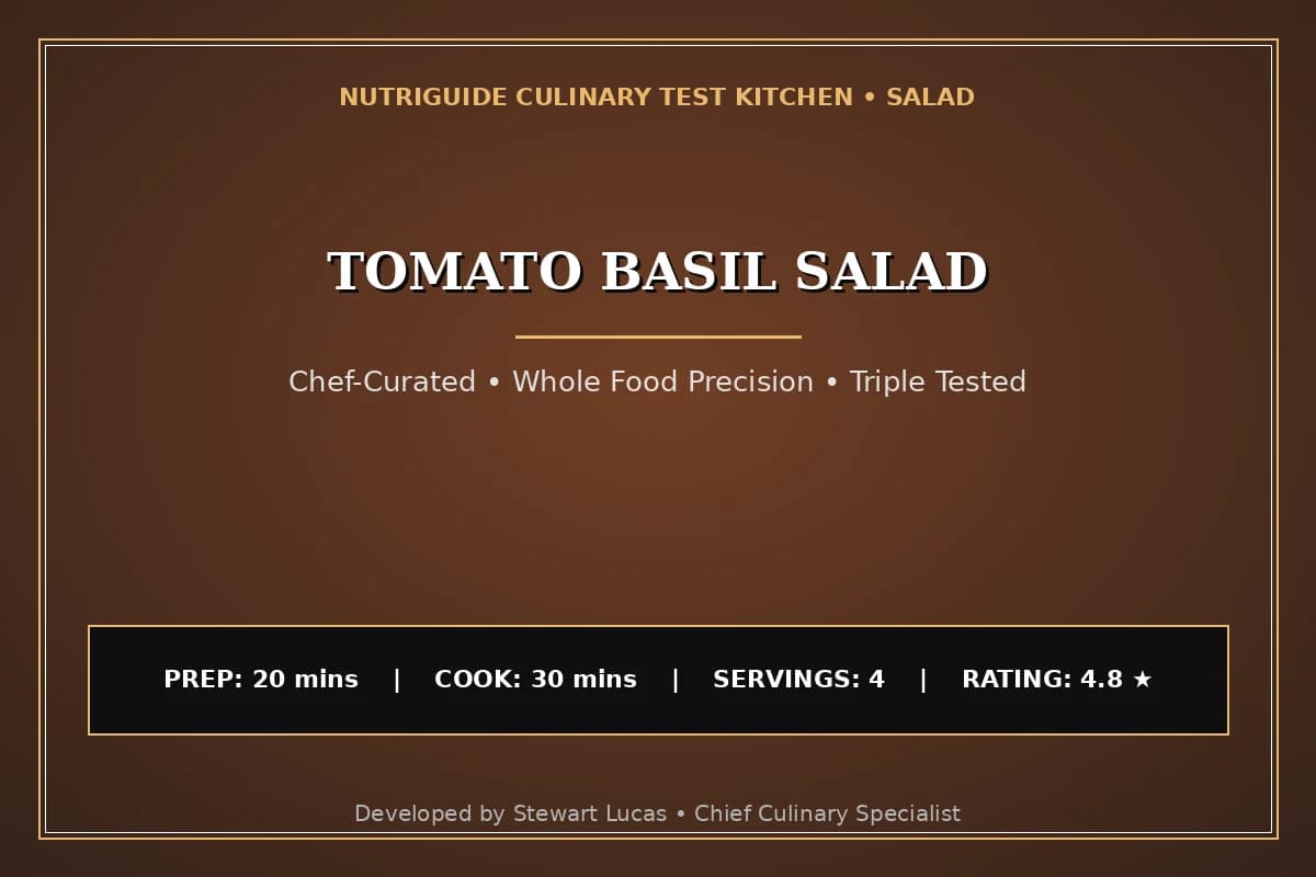Tomato Basil Salad