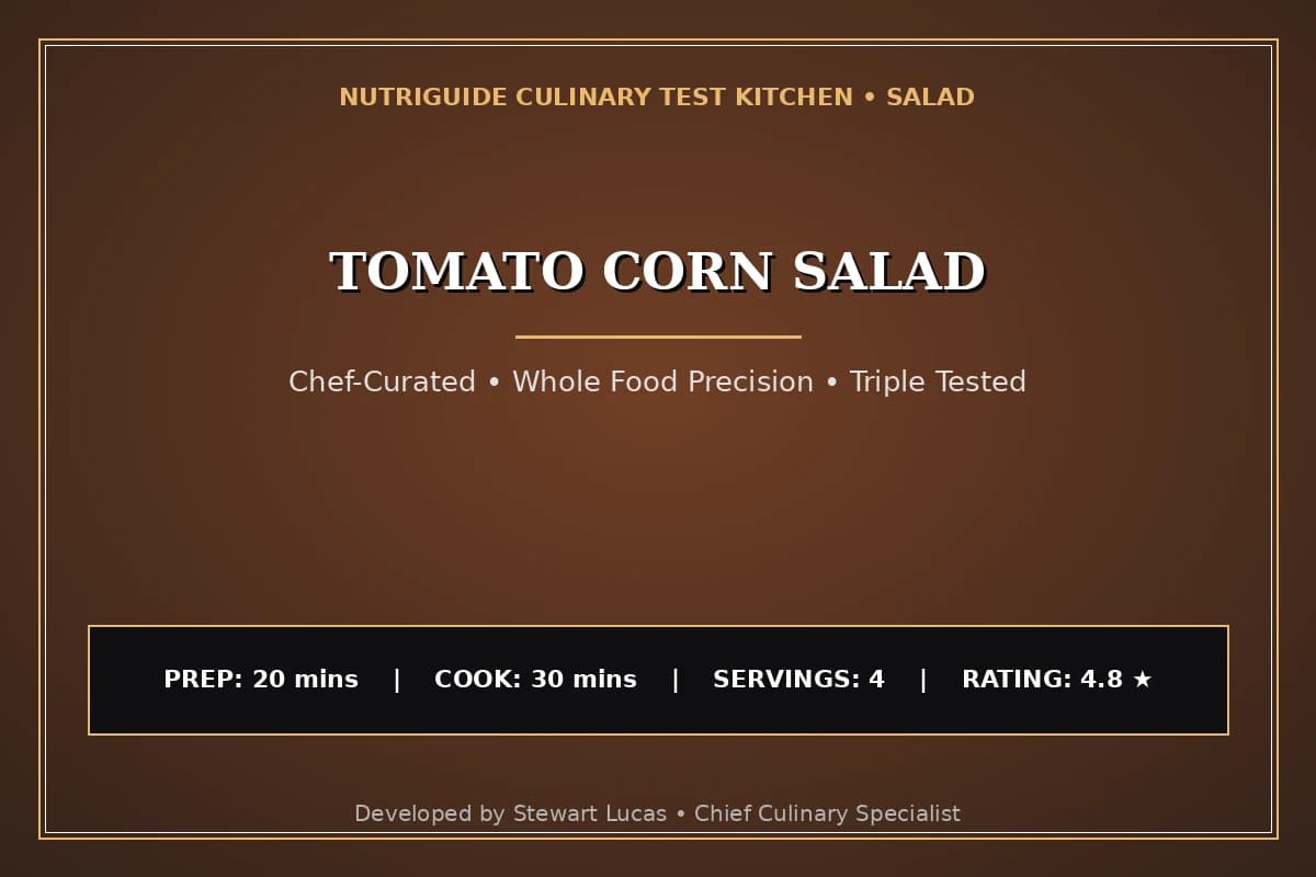 Tomato Corn Salad