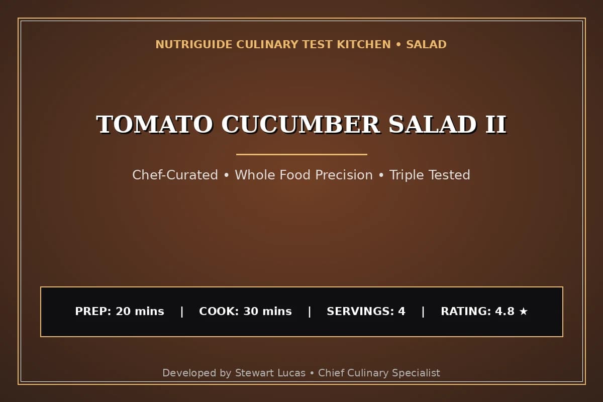 Tomato Cucumber Salad Ii