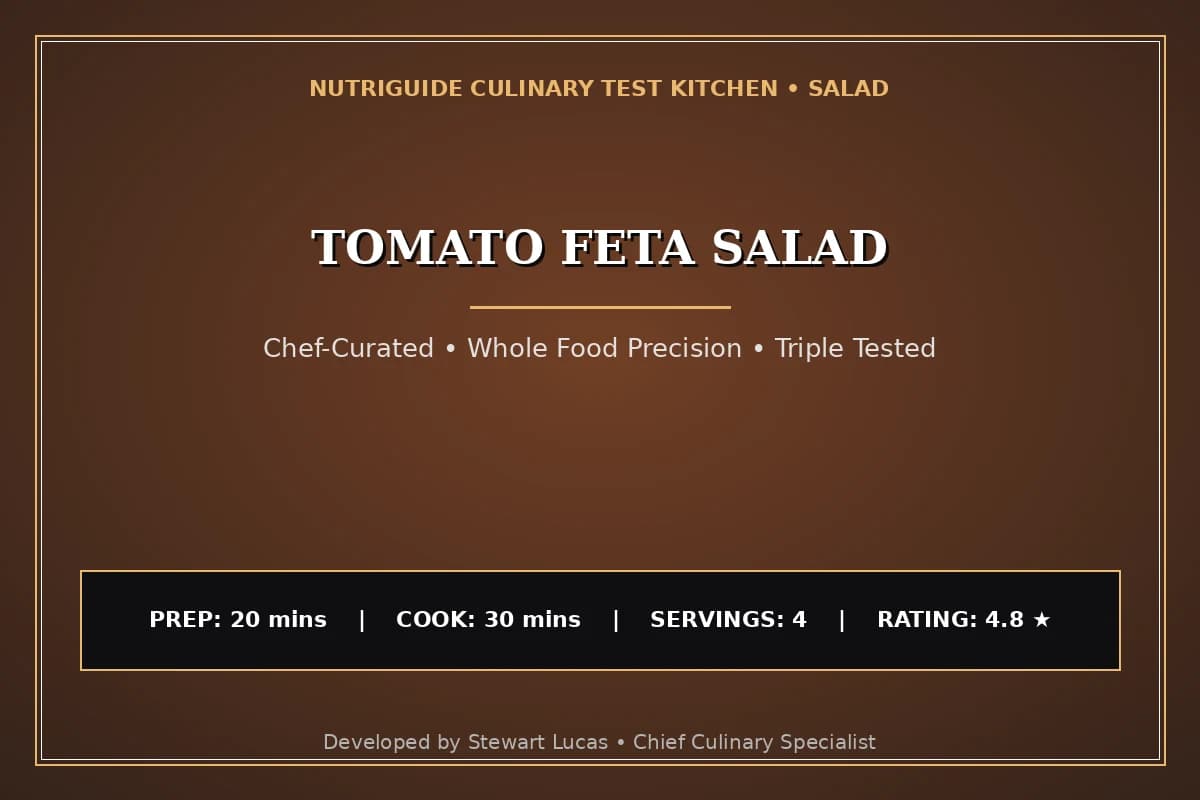 Tomato Feta Salad