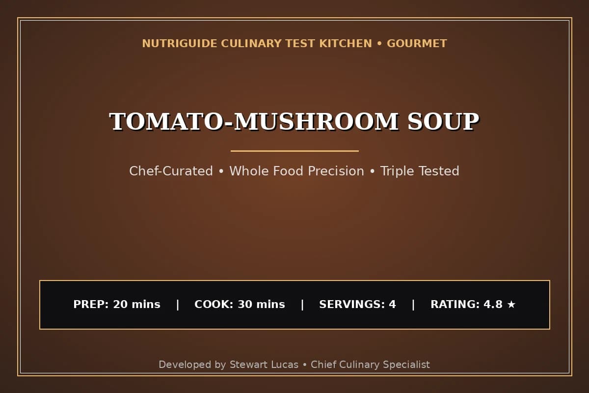 Tomato-Mushroom Soup