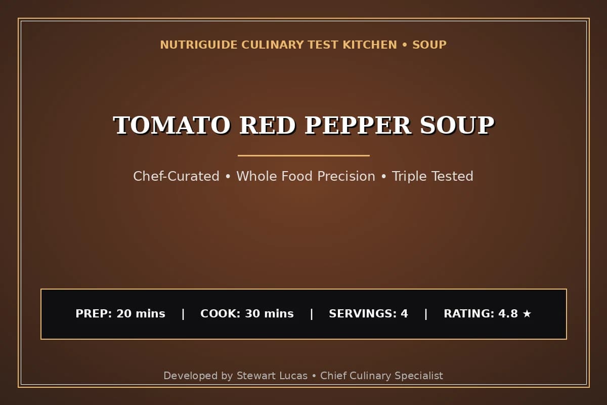 Tomato Red Pepper Soup