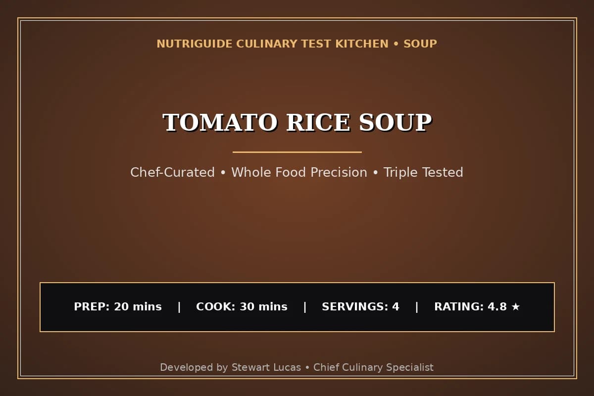 Tomato Rice Soup