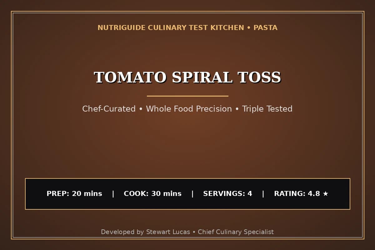 Tomato Spiral Toss