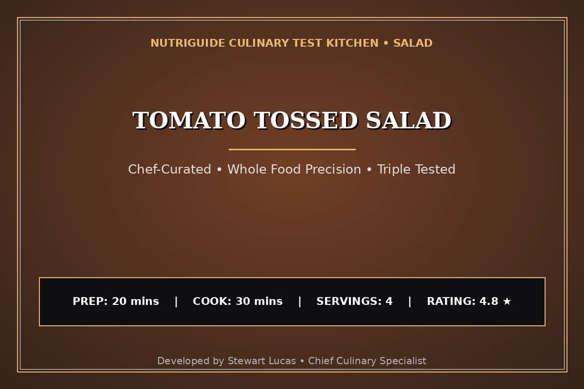 Tomato Tossed Salad