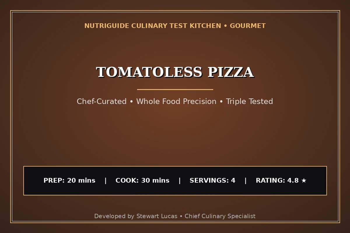 Tomatoless Pizza