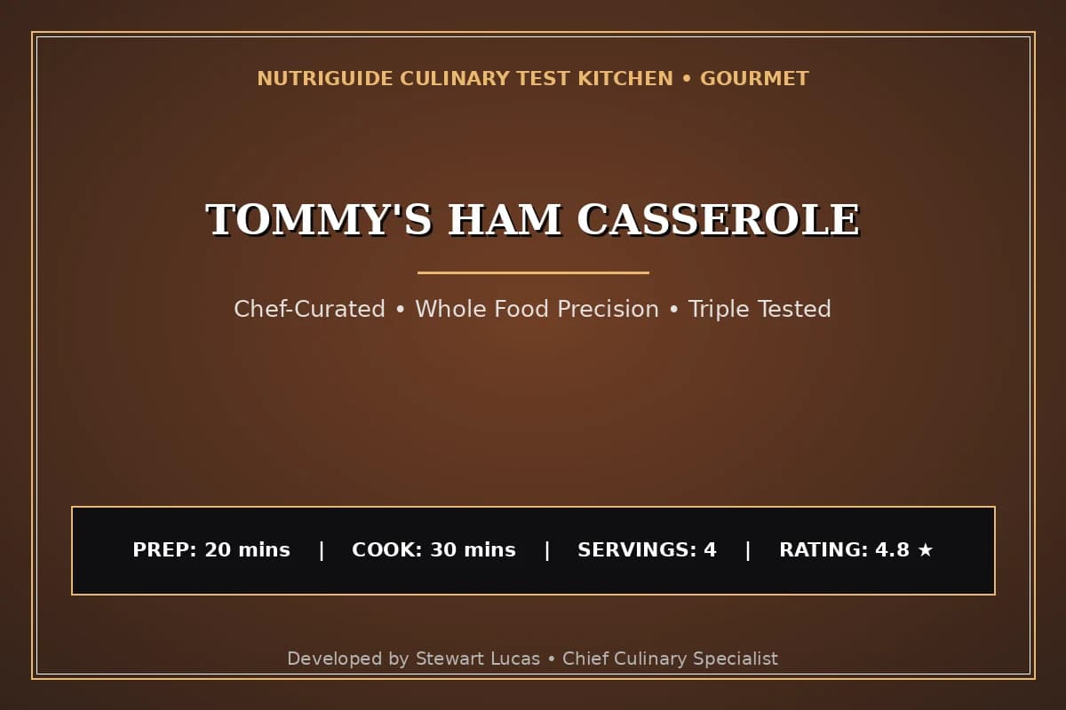 Tommy'S Ham Casserole