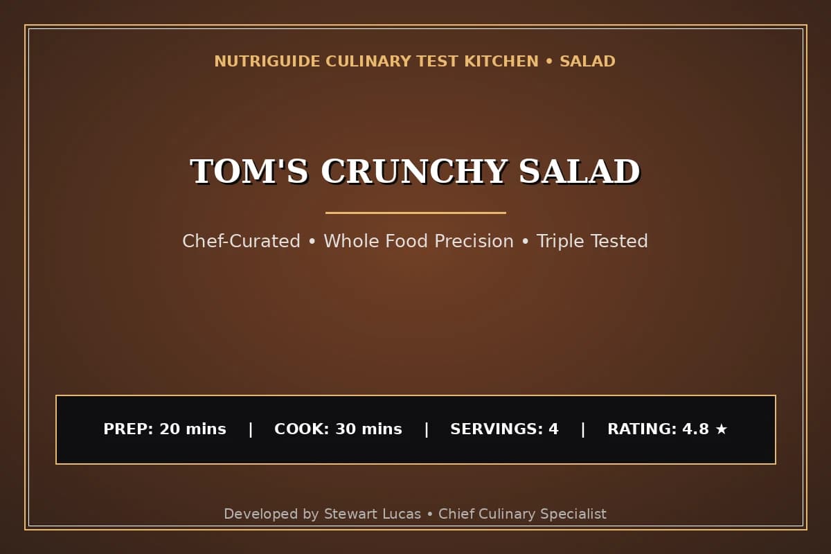 Tom'S Crunchy Salad