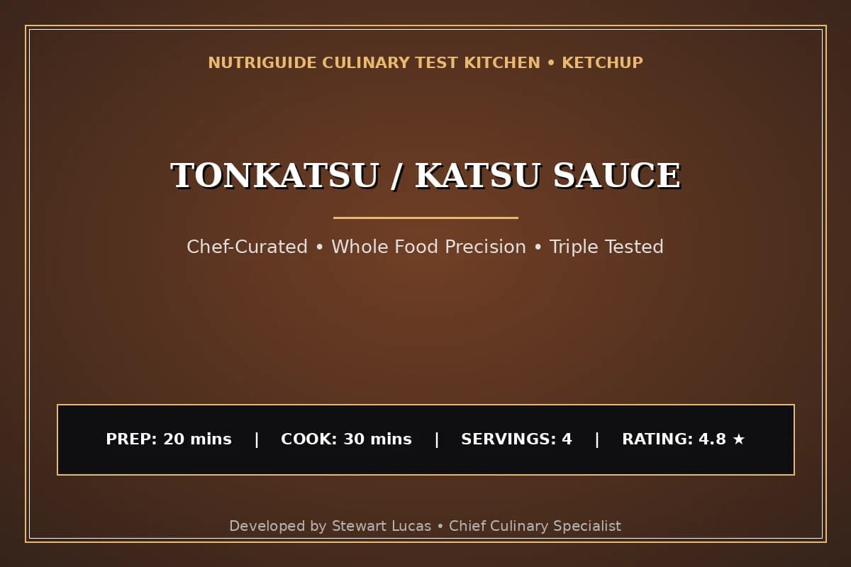 Tonkatsu / Katsu Sauce