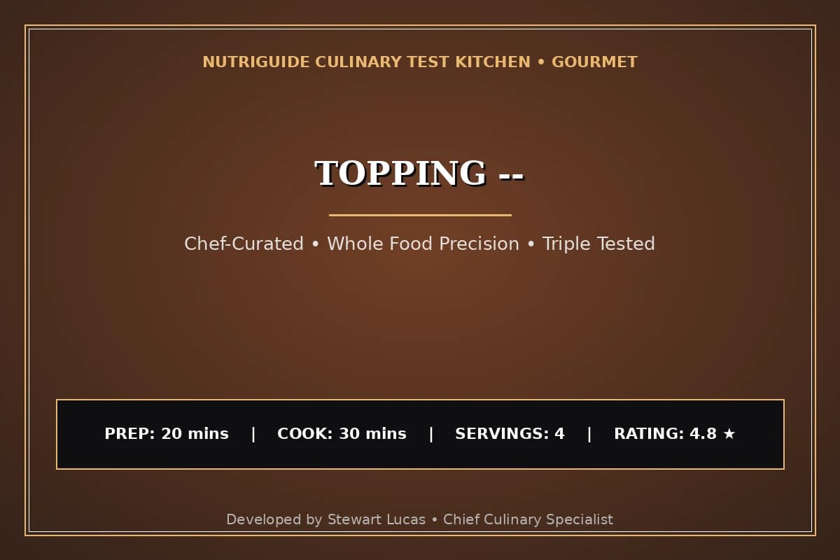 Topping --