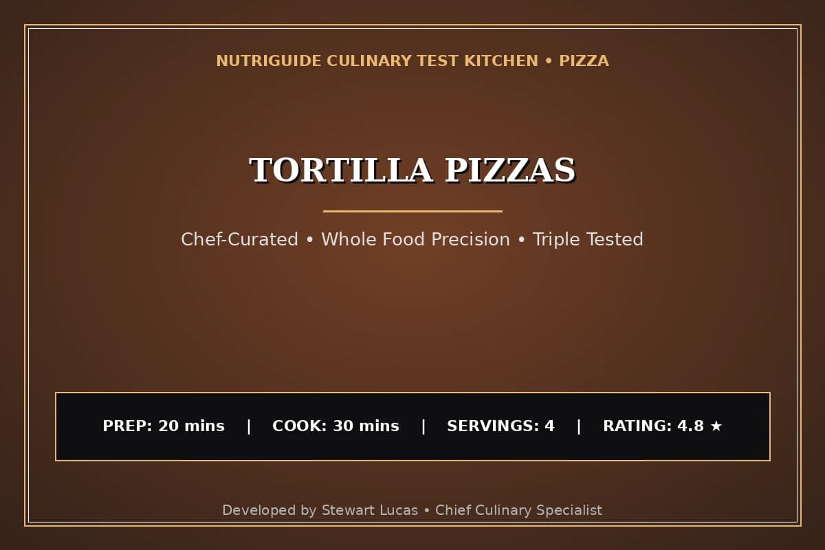 Tortilla Pizzas