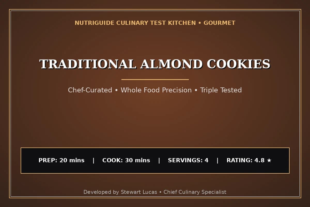 Traditional Almond Cookies