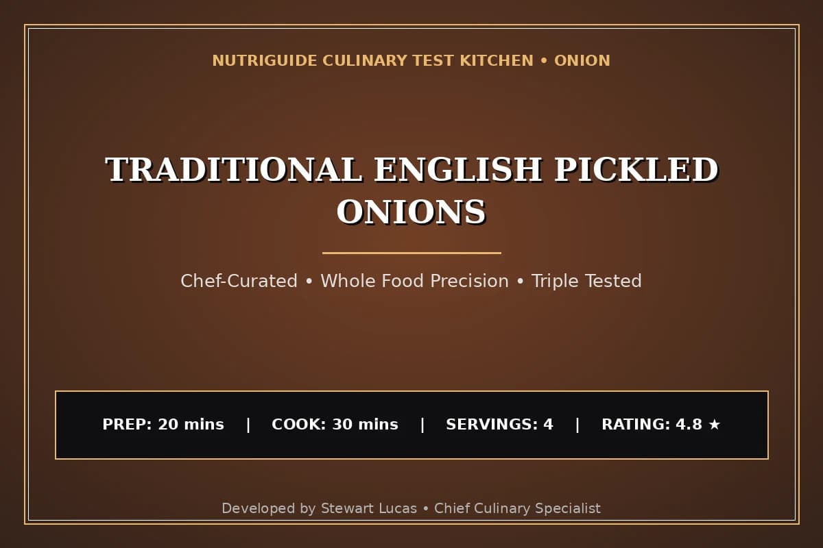 Traditional English Pickled Onions