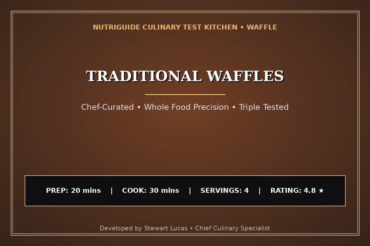 Traditional Waffles