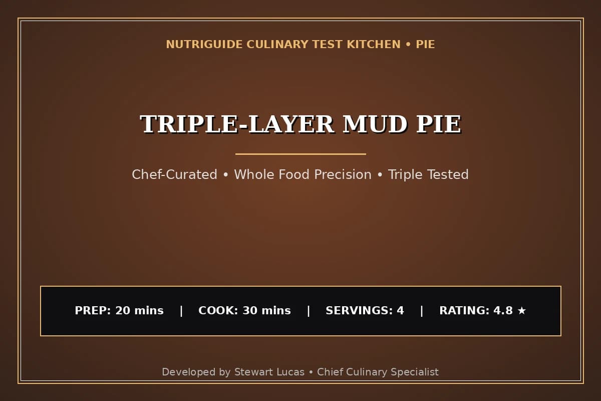 Triple-Layer Mud Pie
