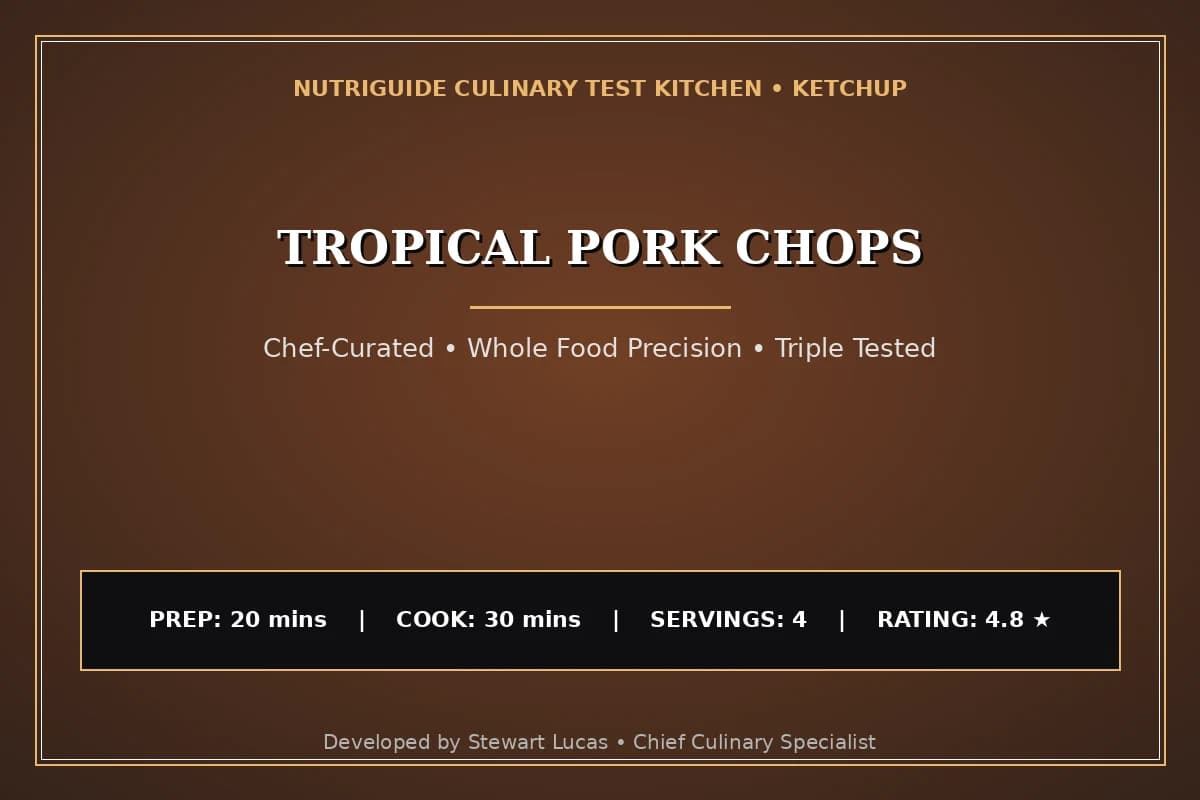 Tropical Pork Chops