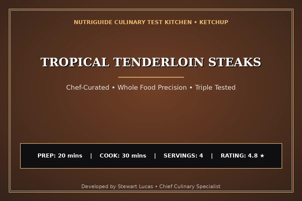 Tropical Tenderloin Steaks