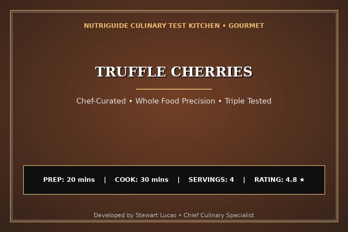 Truffle Cherries