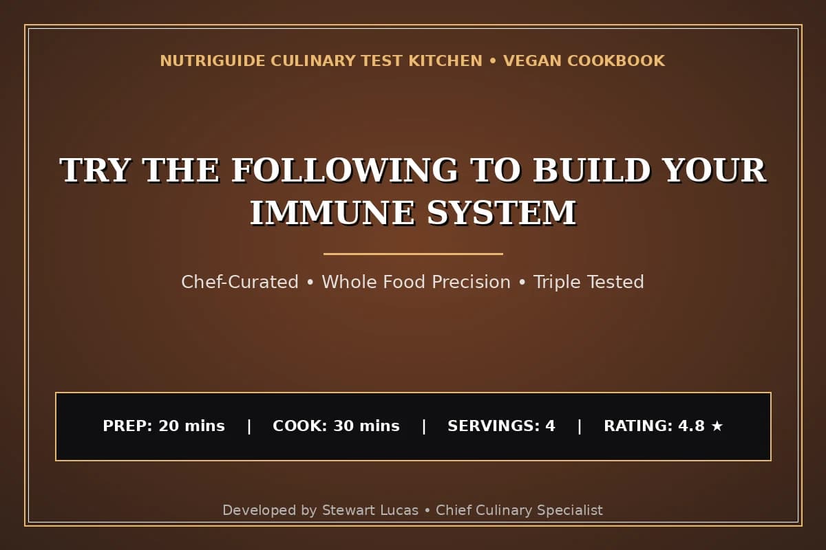 Try The Following To Build Your Immune System
