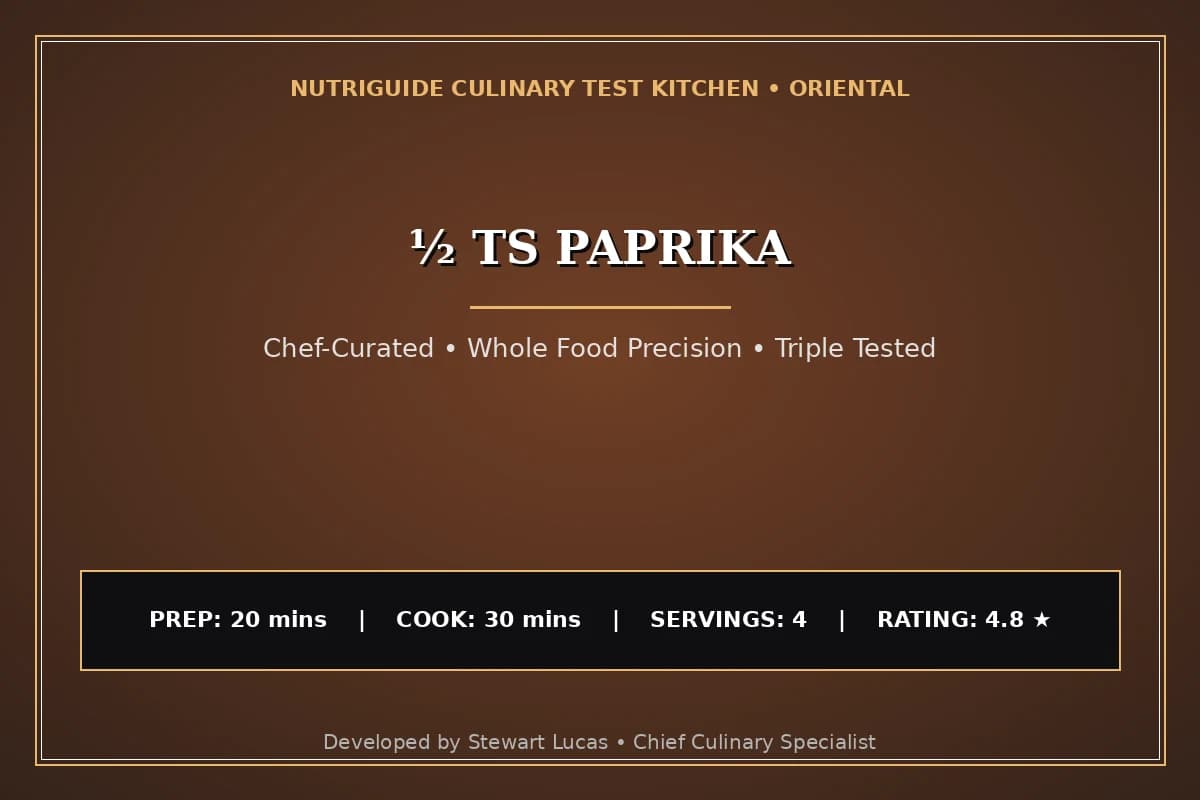 ½ Ts Paprika