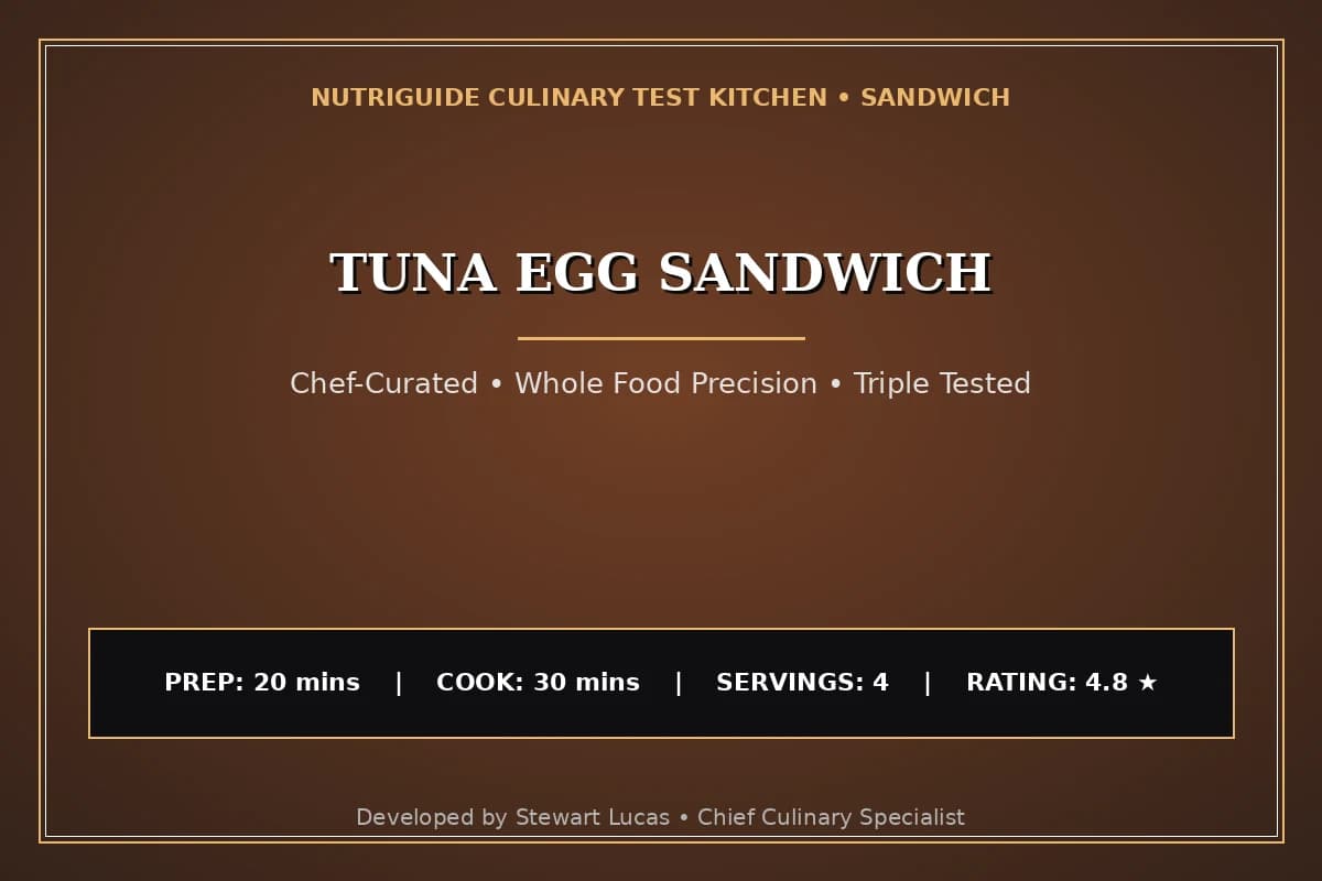 Tuna Egg Sandwich