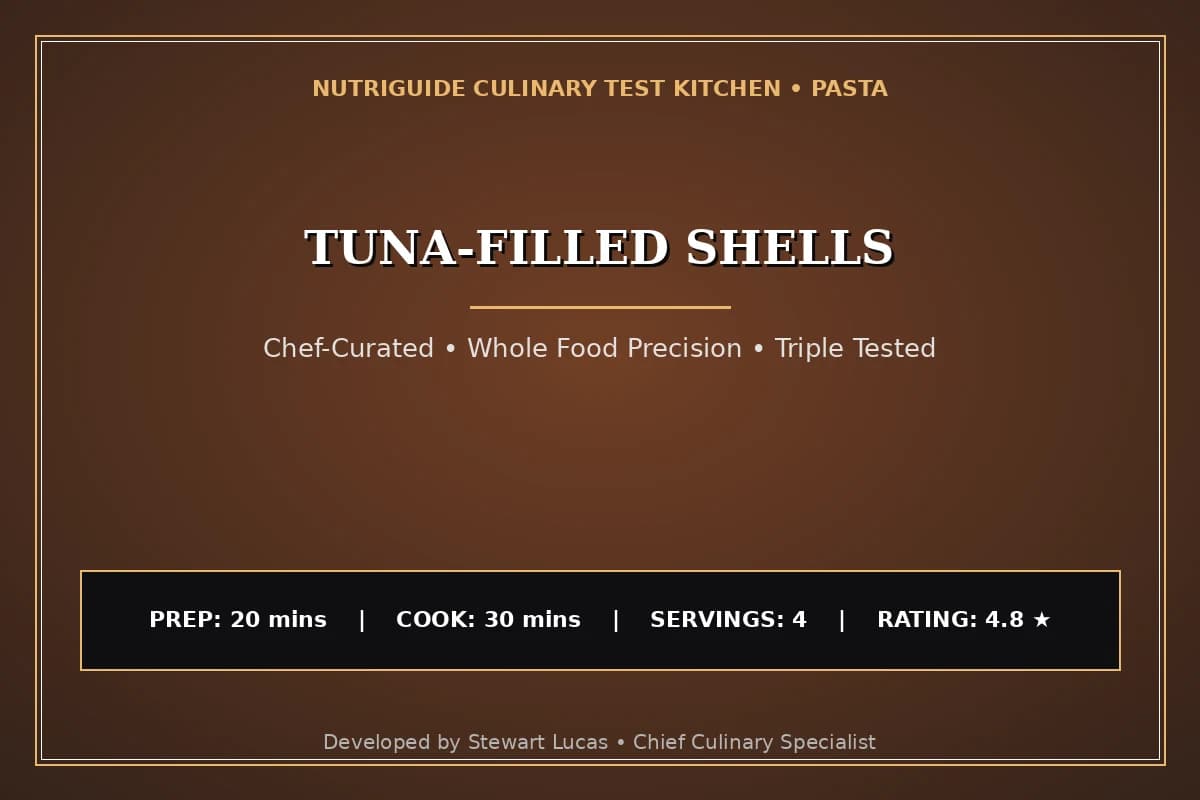 Tuna-Filled Shells
