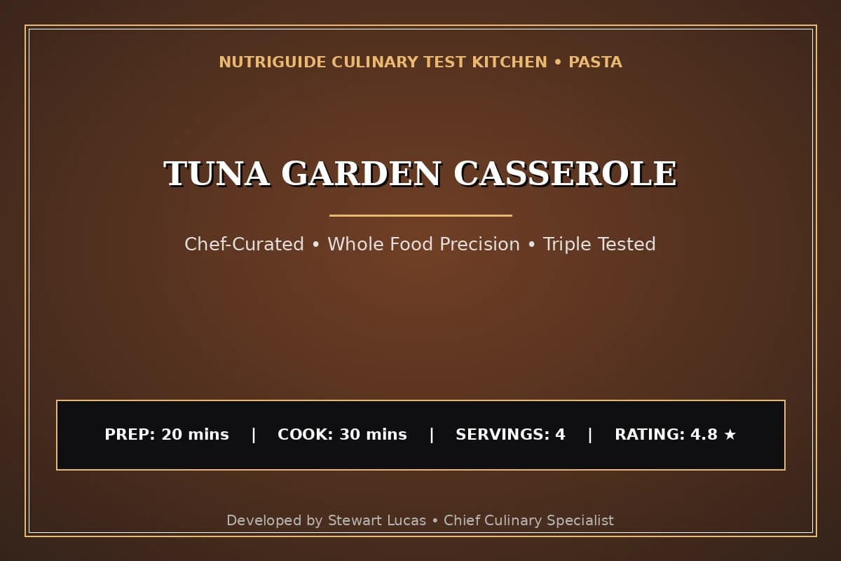 Tuna Garden Casserole