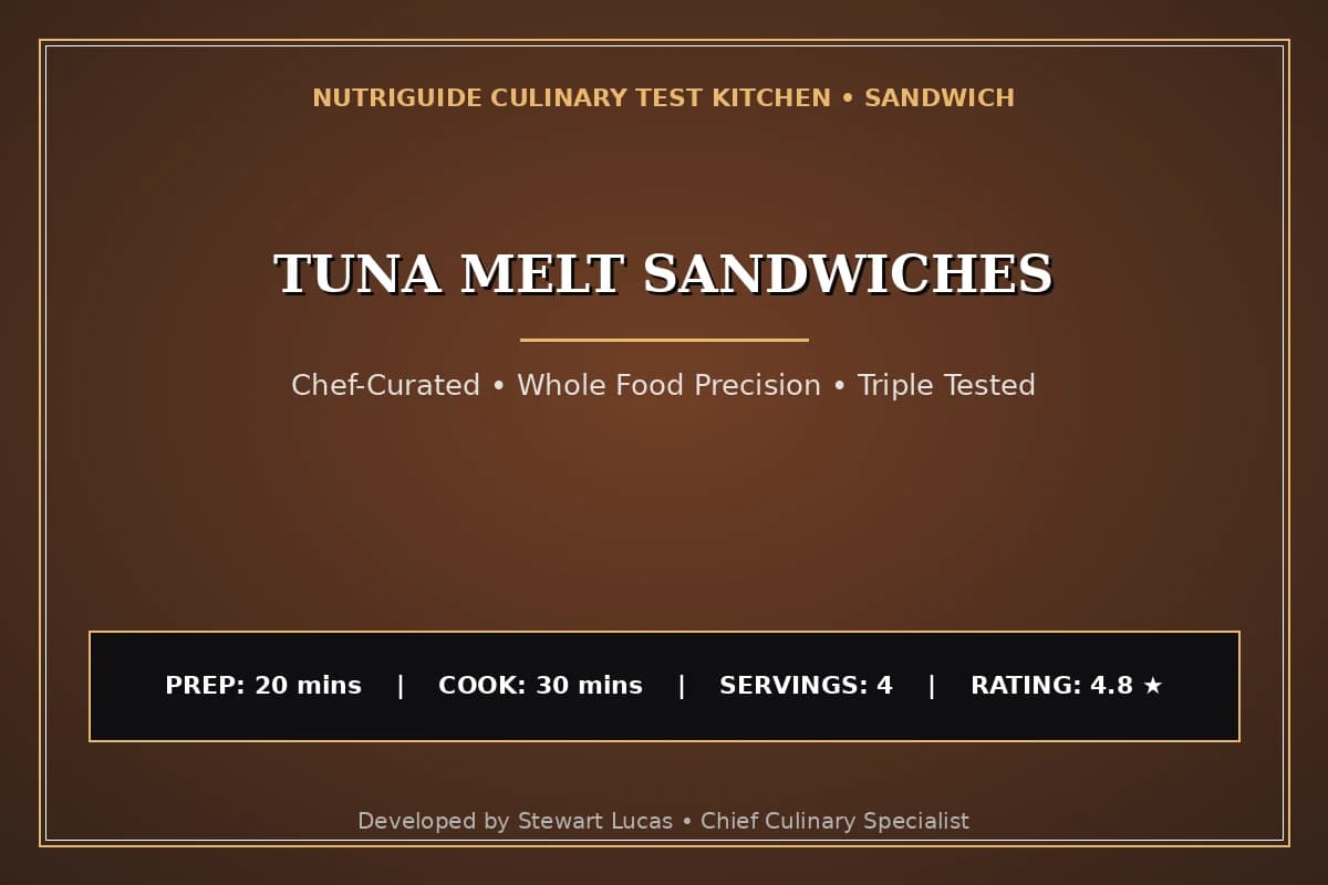 Tuna Melt Sandwiches