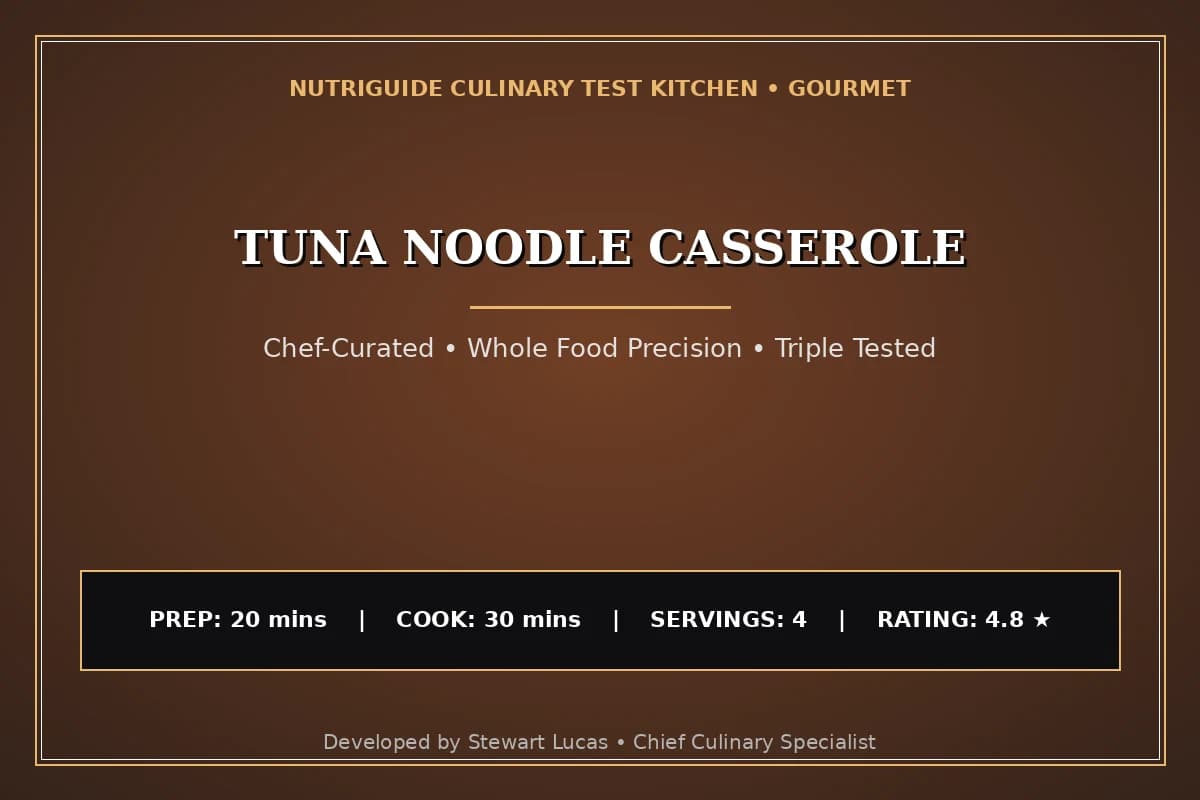 Tuna Noodle Casserole