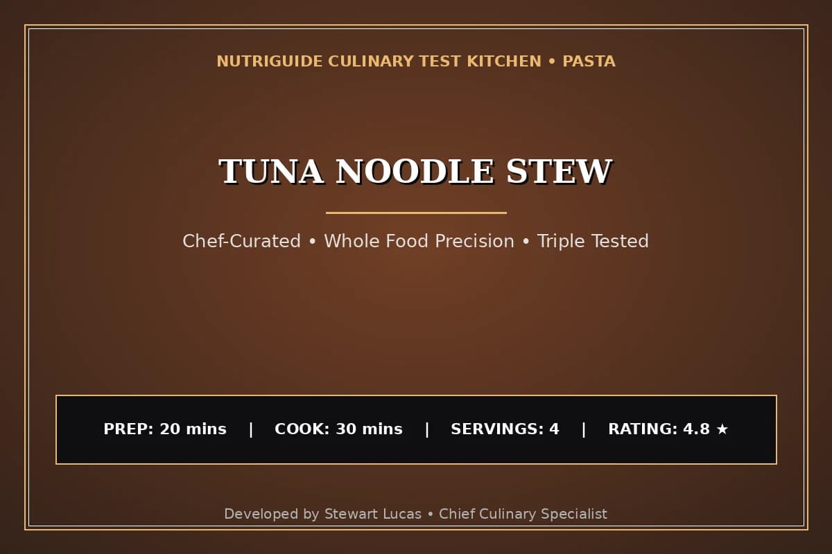 Tuna Noodle Stew