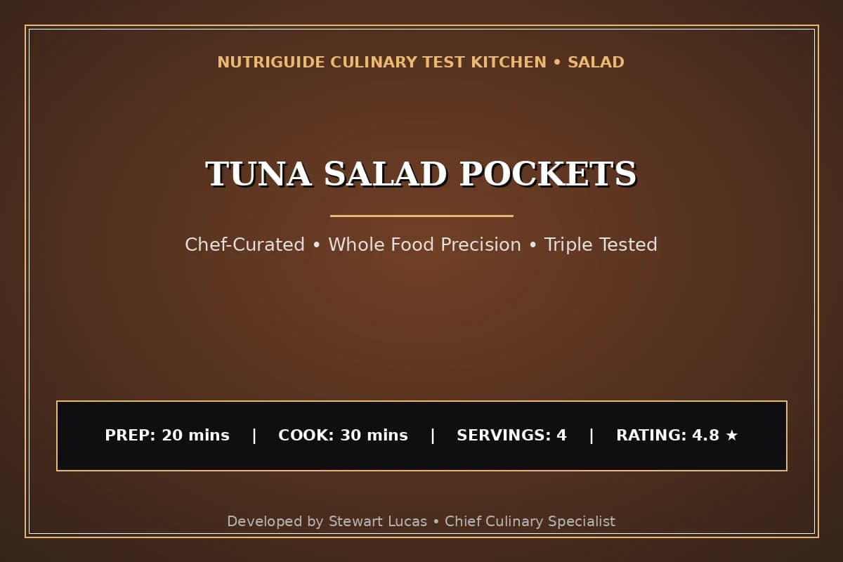 Tuna Salad Pockets