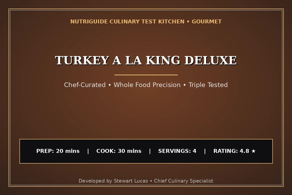 Turkey A La King Deluxe
