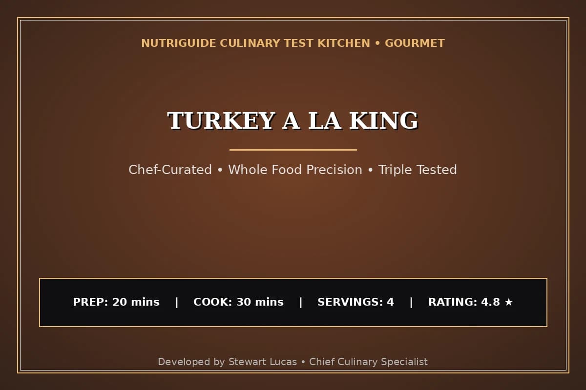 Turkey A La King