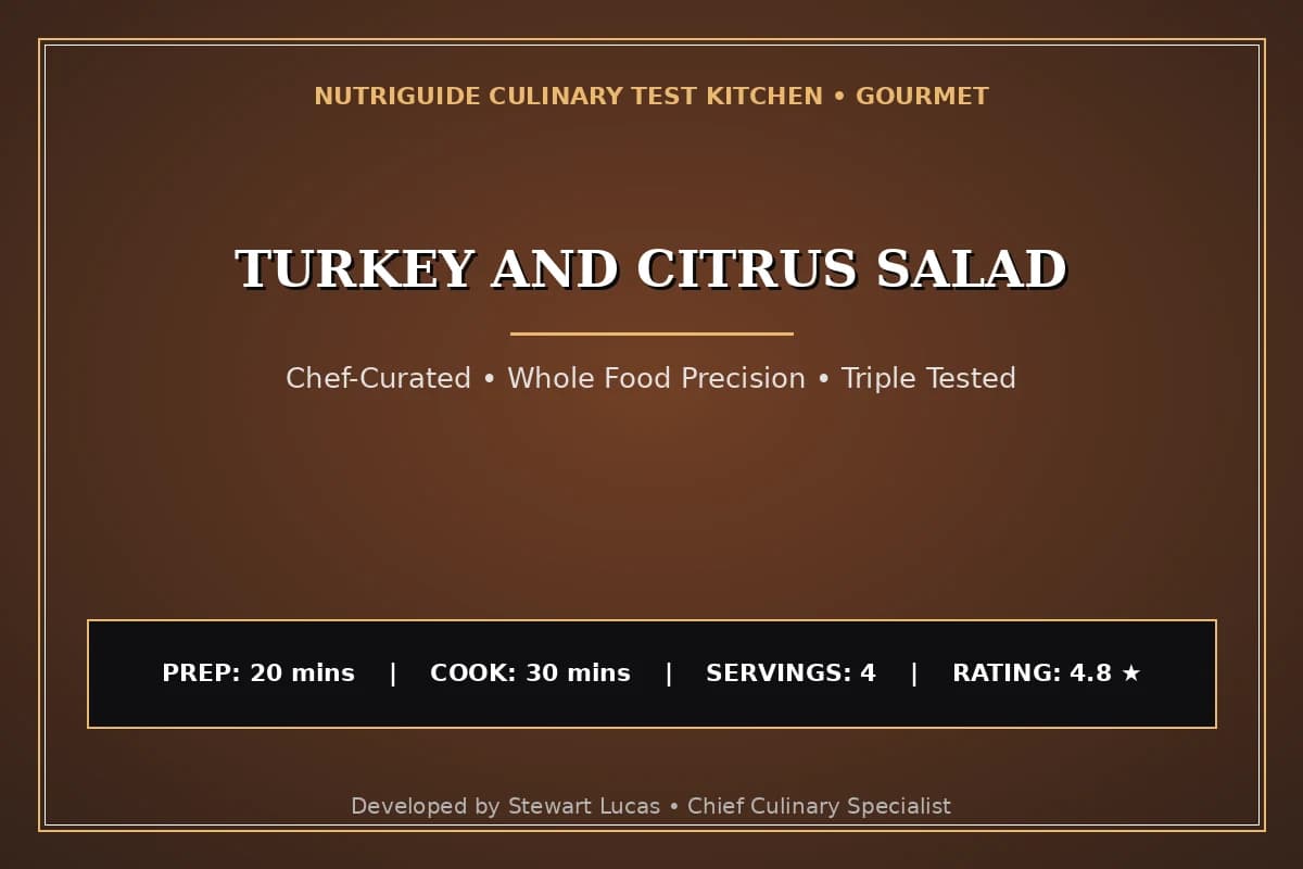 Turkey And Citrus Salad