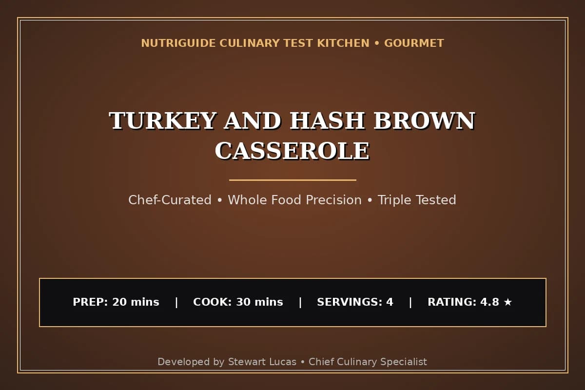 Turkey And Hash Brown Casserole